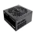 Thermaltake Toughpower GT 750W PSU angled view showing ventilated top, modular ports, and compact durable metal design
