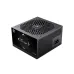 Neo Q450 450W power supply unit angled view with cooling fan, compact design and durable black metal casing
