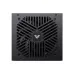 Neo Q550 550W power supply top view with large cooling fan, durable black casing and efficient airflow design
