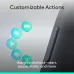 Close-up of Logitech Spotlight 2 Presenter showing customizable action icons for shortcuts.