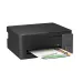 Front angled view of the Epson EcoTank L3310 Multifunction InkTank Printer with a color document emerging from output tray