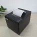 Front angled view of the Xprinter XP‑Q807K Thermal Receipt Printer printing a receipt on a tabletop.