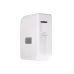 Side angled view of the Xprinter XP-P323B Thermal Barcode Label Printer with its closed top and compact form.