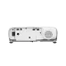 Rear view of Epson EB-FH54 Projector displaying power socket, HDMI, USB, and audio ports for versatile connectivity.