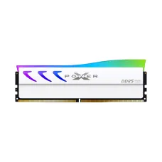 Silicon Power XPOWER STORM RGB 16GB DDR5 6000Mhz CL28 Gaming Desktop RAM White