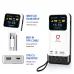 OLAX M200 GOMATE 4G Pocket Router feature graphic showcasing touchscreen display, Type-C charging, and compact design.