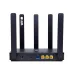 Back panel of VSOL HG5033-AX30-4G Router with four antennas, WAN port, LAN ports, and labeled connectivity options.