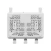 Mounting bracket of VSOL HG5033-AX30-4G Router with perforated panel, clips, and keyhole slots for installation.