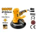 Set view of Tolsen 79584 Drywall Sander with hose, connectors, dust bag, and sanding disc accessories displayed.