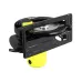 Front view of XCORT XMY01-185 Saw Machine branded Ryobi with compact design and protective blade guard.