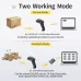 GTCODESTAR X dash nine seven zero zero L two D Wireless Barcode Scanner displayed with two working modes for flexible scanning