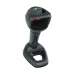 Front side view of Zebra DS9908 Barcode Scanner showing hybrid handheld and hands-free design.