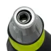 Close-up tip view of XCORT XPL01-6A Drywall Screwdriver showing hex socket with yellow ring detail.