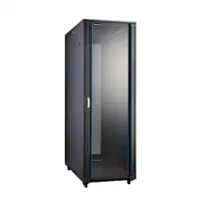 Safenet 42U Tempered Glass Door Floor Standing Server Cabinet