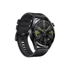 Huawei Watch GT 3 46mm Classic Edition Smart Watch with Black Fluoroelastomer Strap