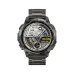 Front view of KOSPET Tank T4 Special Edition showing rugged display with orange themed watch face