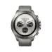 Mibro GS Explorer S-Ti Standard smart watch with metallic case, chronograph-style dial, and gray strap