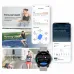 Promotional collage of QCY Track S10 smartwatch with fitness coaching apps for fat loss, running, and marathons.