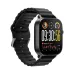 A straight-on view of the silver Realme Watch 5 with a white strap, displaying the current time and a heart rate of 98 bpm.