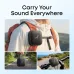 Lifestyle view of Anker Soundcore Boom Go 3i Portable Bluetooth Speaker with portable carrying design