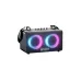 Front view of the Awei KA18 70W Portable Bluetooth Speaker with dual colorful LED speaker rings.
