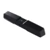 Sleek black Fantech GS305 soundbar viewed from above, highlighting top touch controls, clean matte body, and compact design.
