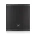Front view of JBL EON718S PA System with perforated grille, centered JBL logo, and green indicator light.