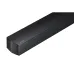 Angled close-up view of The Samsung HW‑B650F B‑Series 3.1ch Dolby Soundbar highlighting its front corner design.