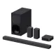 Sony HT-S40R 5.1ch 600W Dolby Audio Soundbar with Wireless Rear Speaker Home Theater System