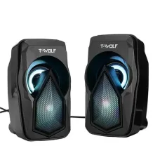 T-WOLF S11 Dual LED Mini Speaker