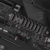 Corsair MP600 PRO XT SSD installed on a motherboard with its gray, ridged heatsink visible above the M.2 slot.