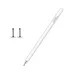 JOYROOM JR-BP560S stylus pen with spare silicone tips, slim white design for precise touch screen writing and drawing