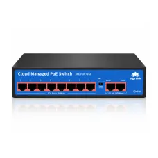 Gigalink RR-GQ82A 8 Port PoE Switch