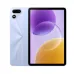 TECNO MEGAPAD SE 2, front and rear view in Iris Purple finish showcasing slim tablet design and large display