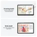 The Galaxy Tab S11 features Drawing Assist and Note Assist tools, enabling sketching and note organization with the S Pen.