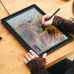 Usage view of Wacom Cintiq 16 DTK168 Graphics Tablet showing hand drawing on screen with stylus