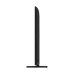 Side profile of Haier 65P7 PRO Google TV highlighting slim vertical design with textured surface and screw points.