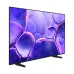 Samsung 43U8500F Crystal UHD TV with vibrant abstract display and slim bezel design on dual legs.