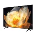 TCL 43V6C 43-inch smart TV with ultra-slim bezels, displaying vibrant flower visuals with high contrast and vivid colors