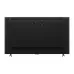 TCL 65C6K rear view with textured panel, dual speaker vents, wall mount support and sturdy dual stand legs
