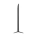 TCL 65C6K slim side view structure with balanced dual legs and clean flat design for stability