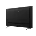 Angled rear view of TCL 65C6KS TV with dark textured surface and dual circular mounting points near top.