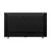Close-up back view of TCL 65C6KS TV with silver mounting points, polished case, and angled support legs.