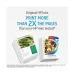 Promotional view of HP 26X Black Toner emphasizing higher page yield and consistent printing.