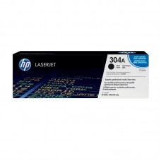 HP 304A Black Original LaserJet Toner Cartridge (Bundle With Full Set)