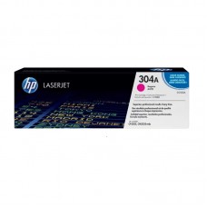 HP 304A Magenta Original LaserJet Toner Cartridge (Bundle With Full Set)