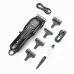 VGR V-298 Professional Trimmer - Black Metal Body with LED Display Held in Hand