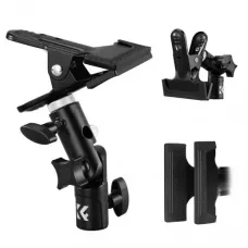 K&F Concept KF18.0014 Heavy Duty Metal Clip Holder for Lights, Reflectors & Background
