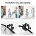 K&F Concept KF18.0014 Heavy Duty Metal Clip Holder for Lights, Reflectors & Background