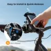 K&F Concept KF31.248 MS-51 Mobile Holder with quick-release design for easy smartphone mounting.